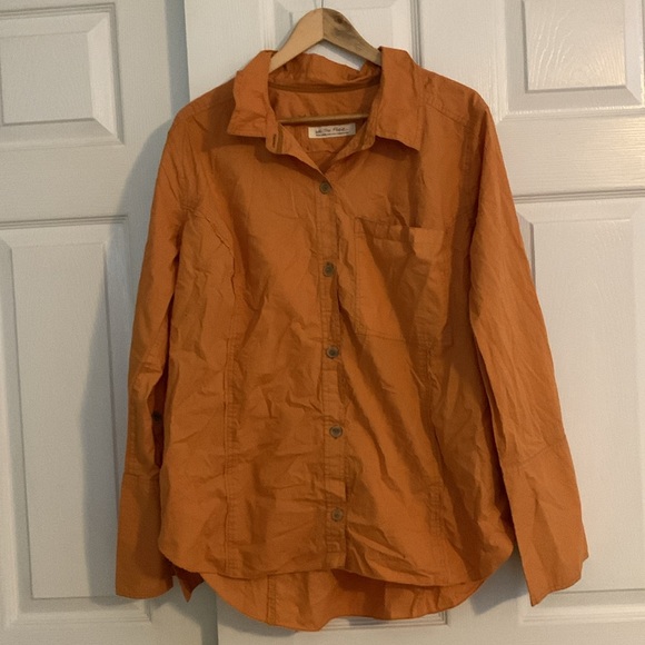 We the Free McKenzie Poplin button down - Picture 3 of 4